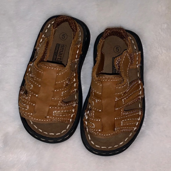boys leather sandals